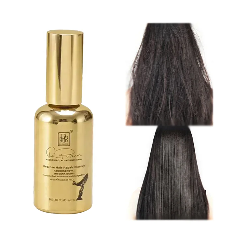 Preço de atacado marca própria venda quente natural argan marrocos soro capilar alisamento de cabelo 50ml