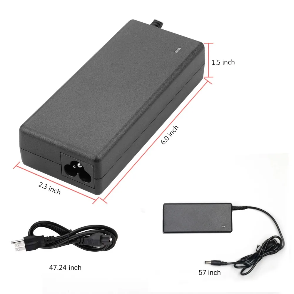 
 Зарядное устройство HTRC 15 в 6 А, адаптер питания переменного тока 100-240 В для Imax b6 80 Вт B6 V2 RC, балансирующее зарядное устройство, адаптер переменного тока и постоянного тока со светодиодом  