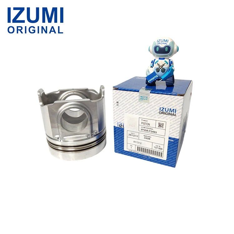 IZUMI ORIGINAL Kolben 9Y-7212 Cat-Motor 3408, 3408C, 3412, 3412C Radlader 988B, 988F für Caterpillar