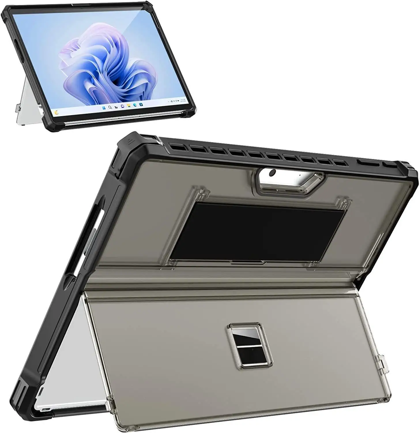 Shockproof Rugged Tablet Case For Microsoft Surface Pro 9 5G Desktop Stand Anti-Drop Computer Myc0291 Laudtec supplier