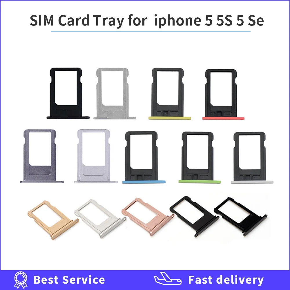 Micro Nano Sim Card Holder Tray Slot For Iphone 5s 5c 5 Se Replacement Part Sim Card Holder Adapter Socket For Iphone 5se Buy Micro Nano Sim Card Holder Tray Slot
