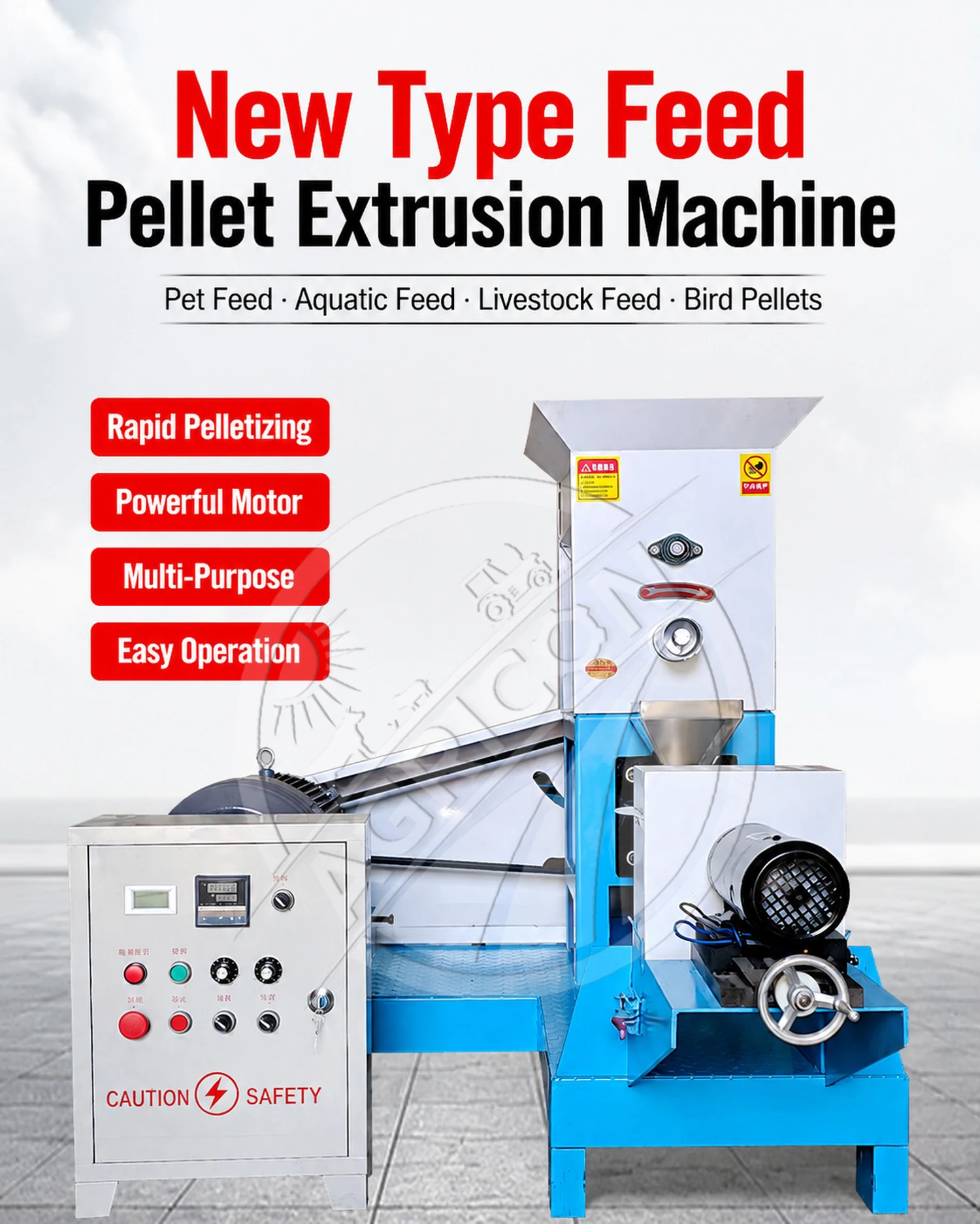 DGP Series Floating Fish Feed Extruder