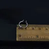 E010-Black 2  (One no ear hole an earring)
