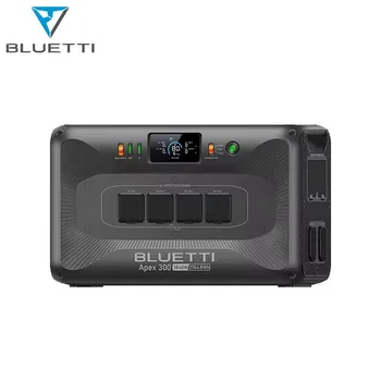 3000W Portable Solar Generator with 2800Wh Large Capacity Mobile Home Battery Backup for RV Trip Appliance Emergency Electricity
