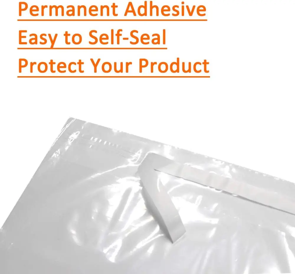 Suffocation Warning Print Ldpe Flat Packaging Clear Poly Bags With