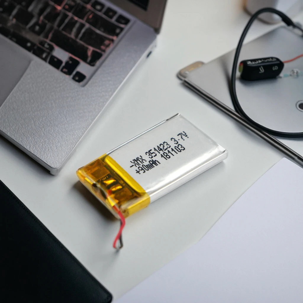 Hot Selling Rechargeable Li-Polymer Battery Pack 351423 90MAH 3.7V 0.3332Wh for SMART Device in Stock He4c52df2077344e7ad8dbac20974fa63Q