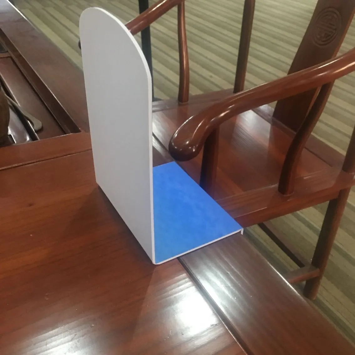 Tabletop L Shape Pvc Display Board