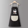 Waterproof halter bouquet bear black Gray ordinary style