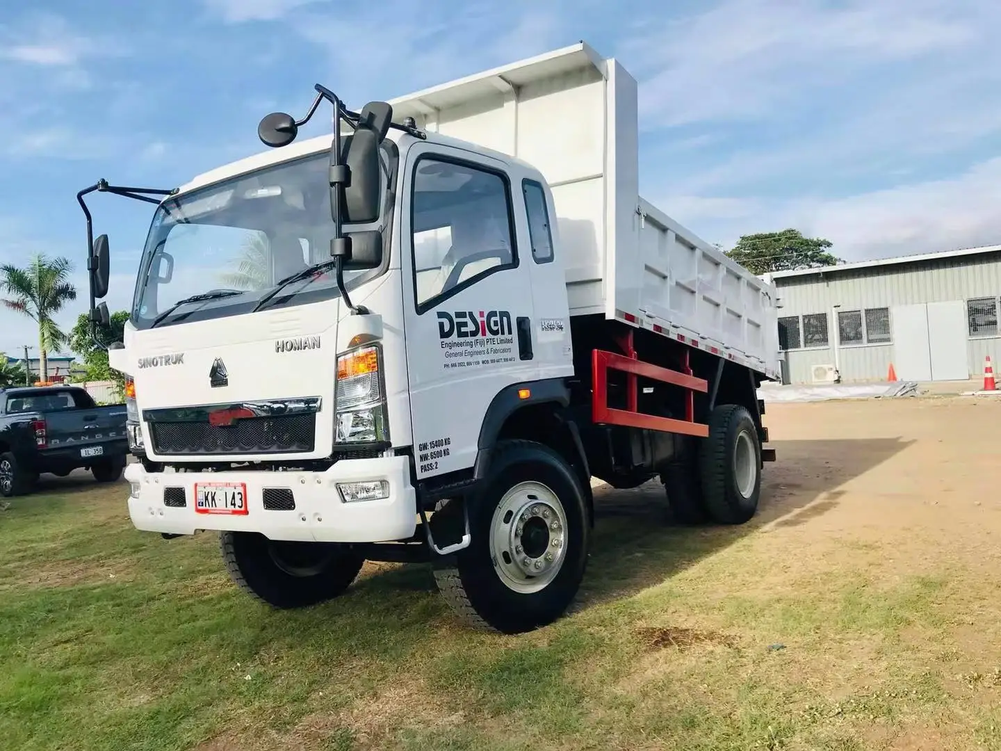 Sinotruk Howo Light Dump Truck CDW 4x2 Mini Air Suspension Euro 2 Diesel Fuel New Condition LOW Price