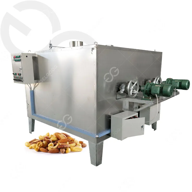 Gelgoog Automatic Dryer Toaster Cacao Roasters Drying Cocoa Bean Roasting Machine
