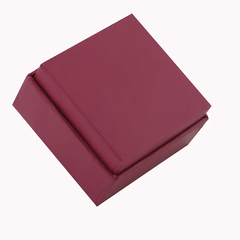 Luxury Travel Ring Box for Women | Custom Logo Paper Jewelry Packaging | Compact Gift Case with Secure Design