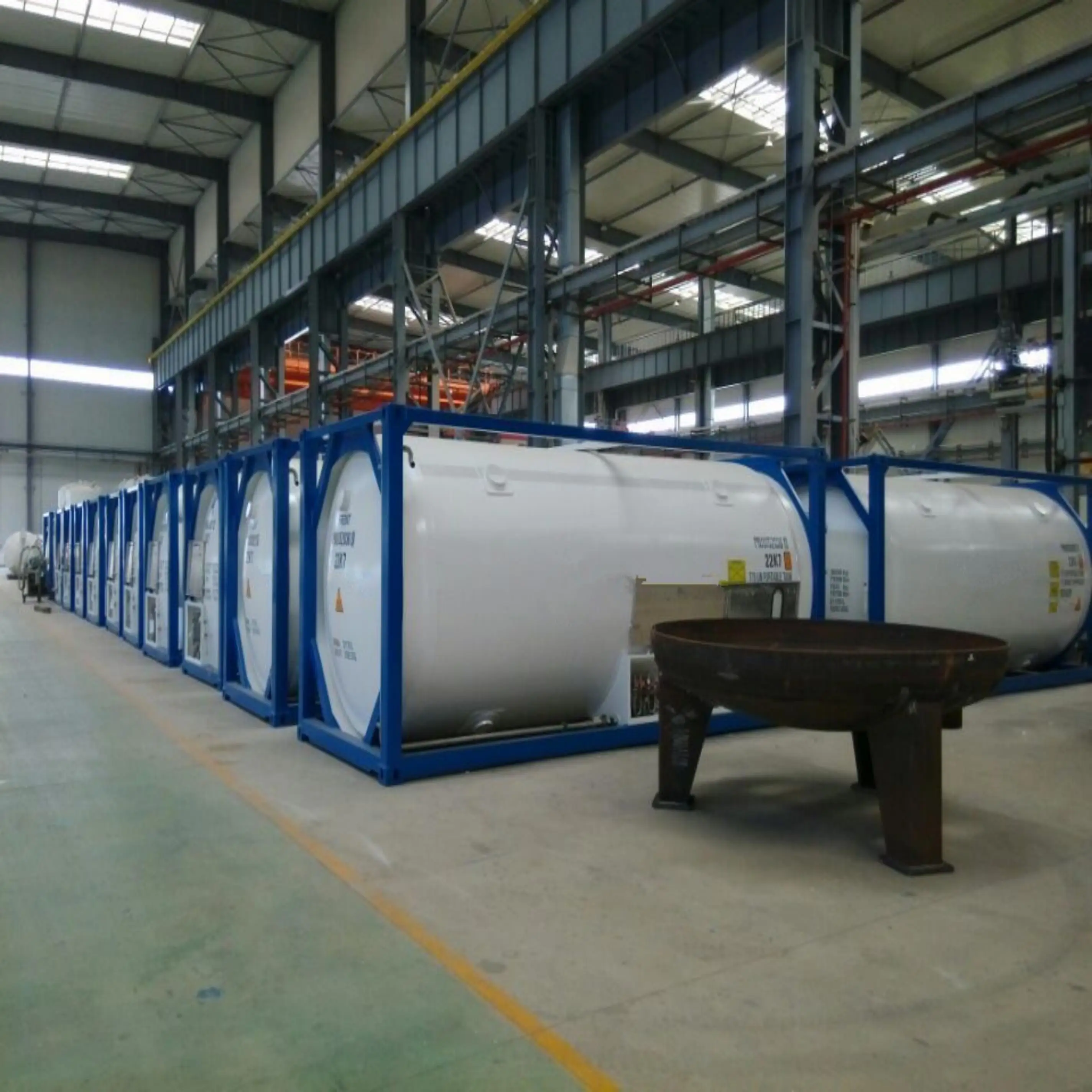 Высококачественный криогенный резервуар для жидкого кислорода азота аргона СПГ ISO