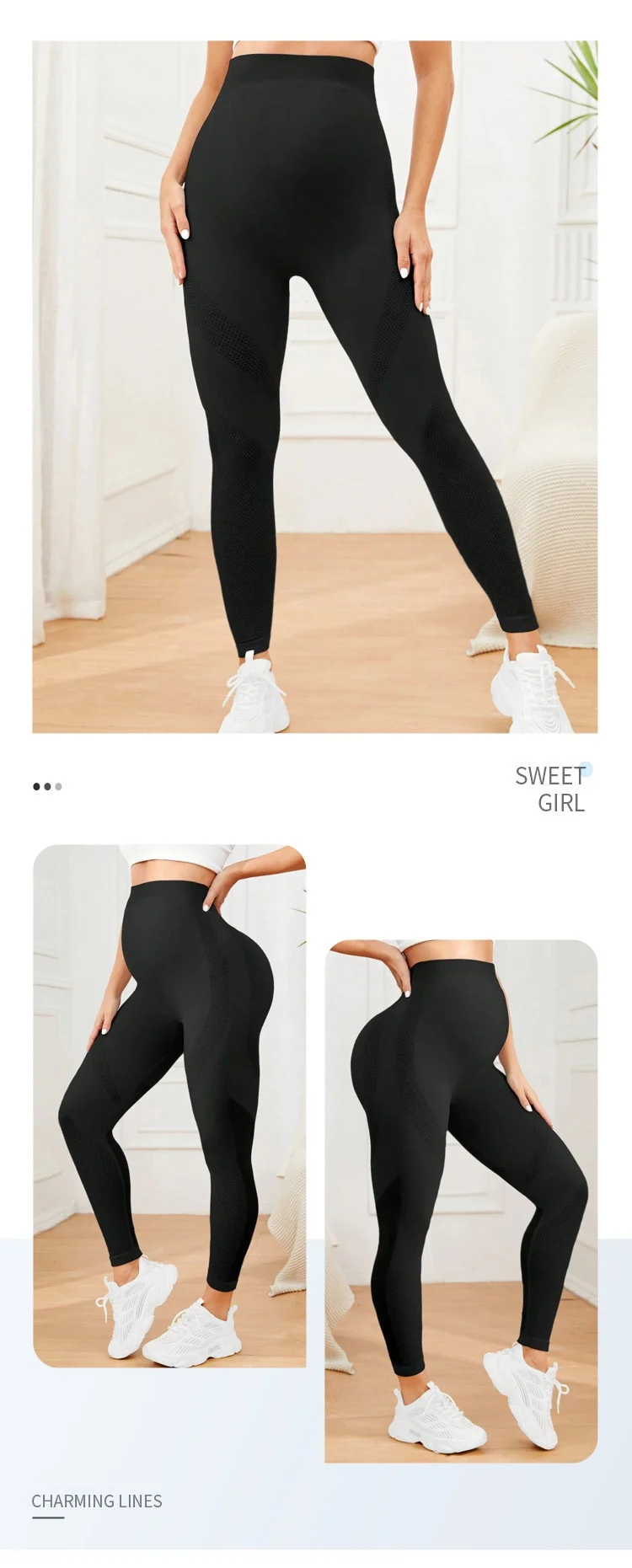 product high waist essential stretch secret fit belly legging pregnancy skinny fitness yoga pants maternity butt lift seamless leggings-56