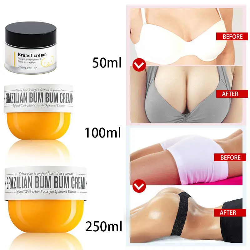 Private Label Bum Bum Cream Buttock Firming and Butt and Breast