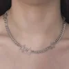 Five-pointed star necklace