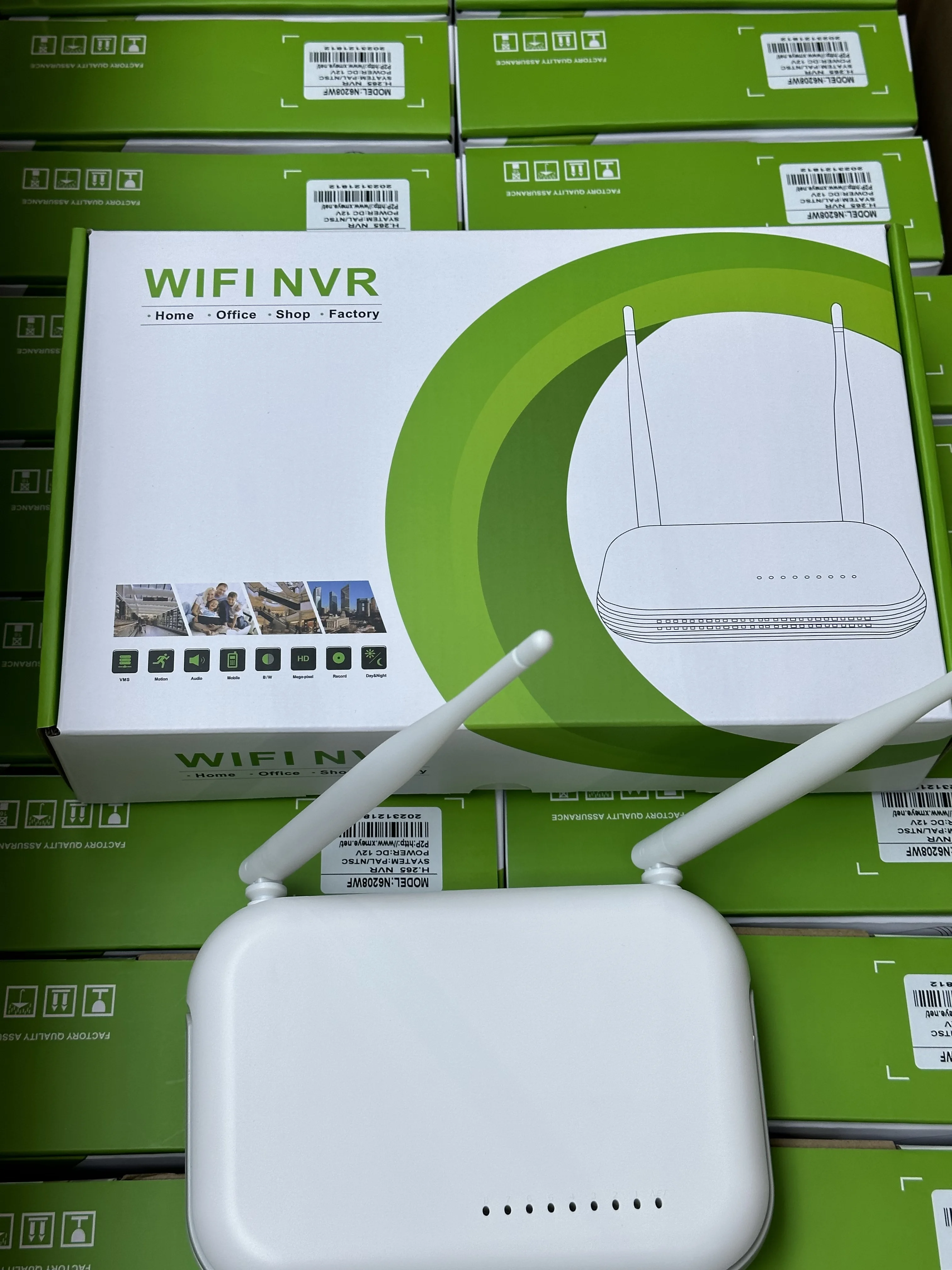 Joareon 8ch Mini Wifi Nvr P2p H.265 For 3mp 5mp 8mp Xmeye Icsee Wifi ...