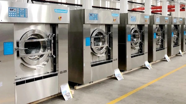 Professional 100キロ角度可変全自動工業用洗濯機、ドライヤー