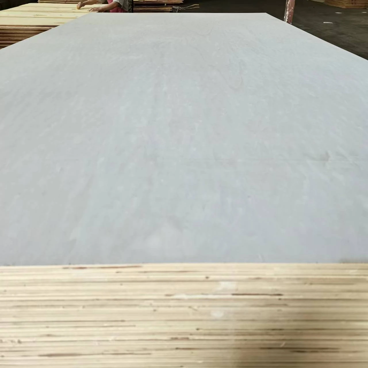 18mm grossist natur/blekt plywood för möbler