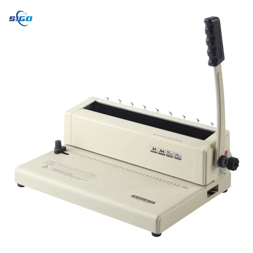 G25A Wire Binding Machine for A4/F4 Size Calendars & Punching