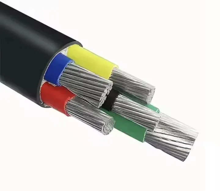 Hot sales VLV AC 0.6/1KV 4*50mm aluminum cable PVC insulation low voltage power cable for power transmission