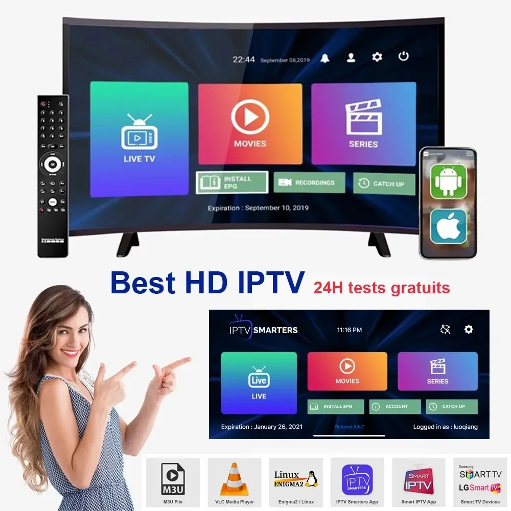 Source Free Test IPTV 4K HD Media Player on Android Box with Smart TV and  Smartphone for18+ XXX Adult channel of IPTV on m.alibaba.com