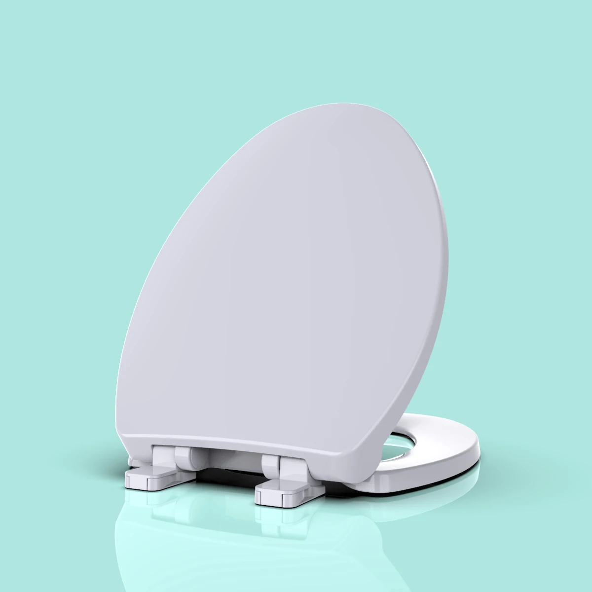 Wc Plastic Toilet Seat Cover Bathroom Toilet Seat American Elongated Soft Toilet Seat for Wholesale