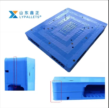 durable double sides plastic pallet for heavy goods hygene food grade plastic pallet with best factory  price