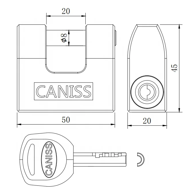 Безопасный замок из цинкового сплава с ручкой для стеклянных ворот от китайского производителя