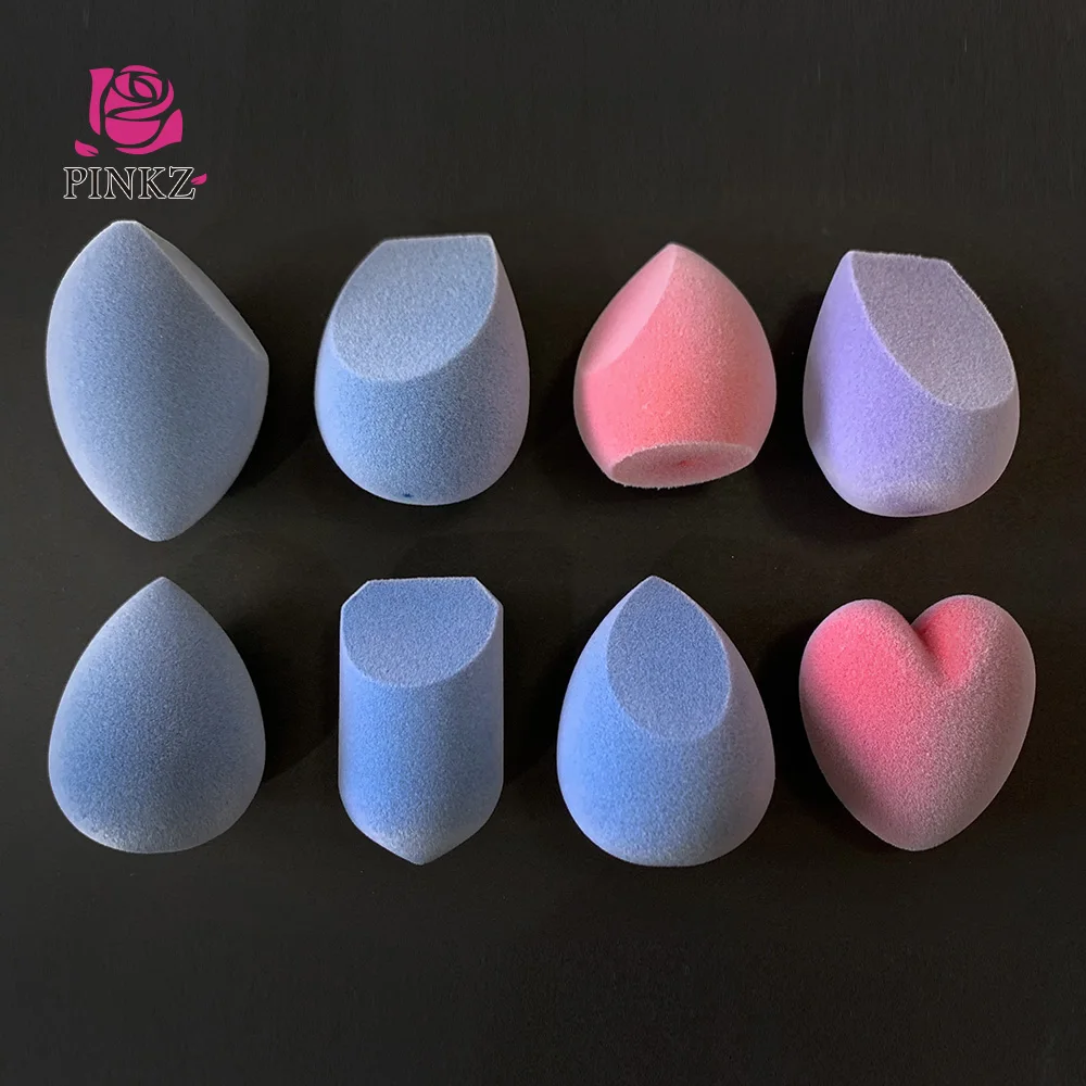 Private Label Non Latex Customized Packaging Makeup Sponge Applicator Microfiber Beauty Sponge For Foundation Wholesale Price