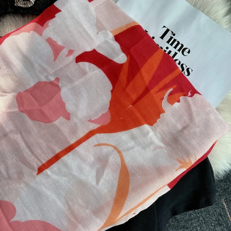 New Arrival Spring Summer Big Size Vocation Scarf Breathable Cotton Headscarf for Women