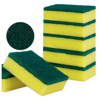High quality good price Heavy duty non scratch washing sponge kitchen cleaning sponges & scouring pads