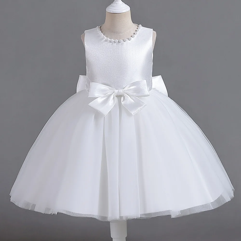 Beaded Tulle Baby Girl Dresses Baby Girls Baptism Christening Clothes ...