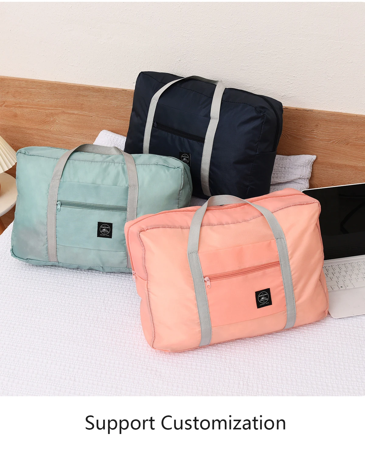 Promotional Cheap Traveling Durable Waterproof Nylon Folding