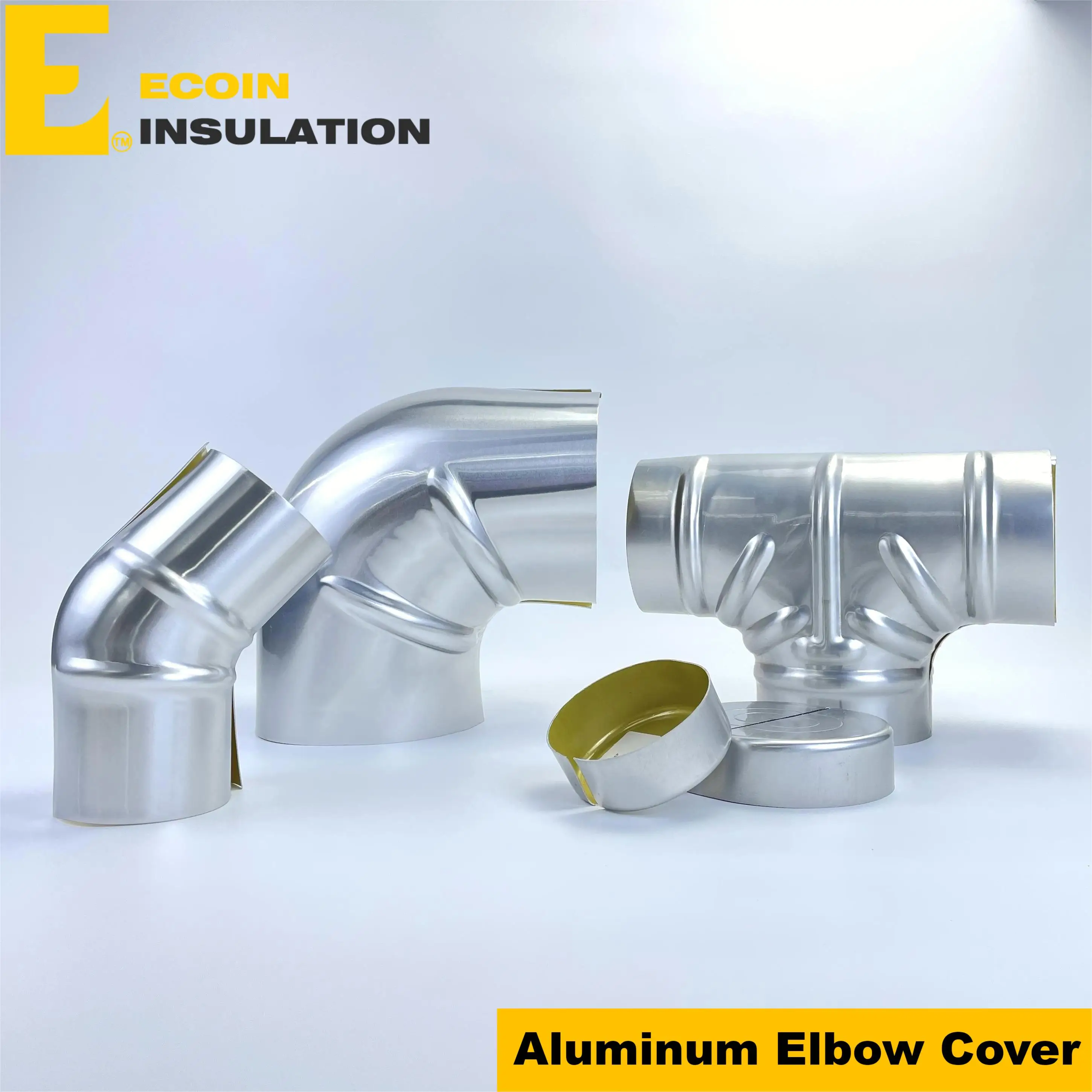 Thermal Insulation Aluminium Jacketing Elbows Aluminum Pipe Sheet Metal