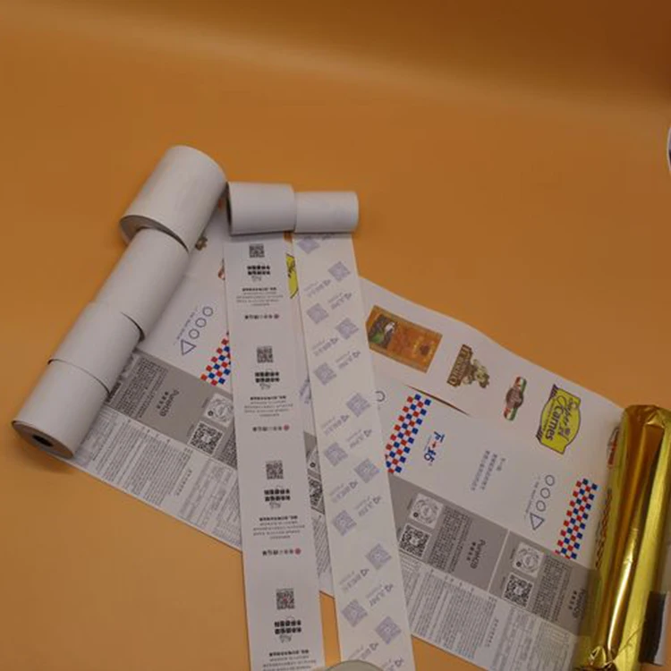 80x80mm Single Layer Thermal Printer Paper Roll Tube Core Cash Register Paper for ATM POS Machines Plastic 100% Wood Pulp supplier