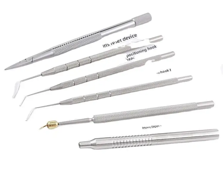 21-Piece White Cataract Surgery Instrument Kit Ophthalmic Microscopic Instruments OS-21