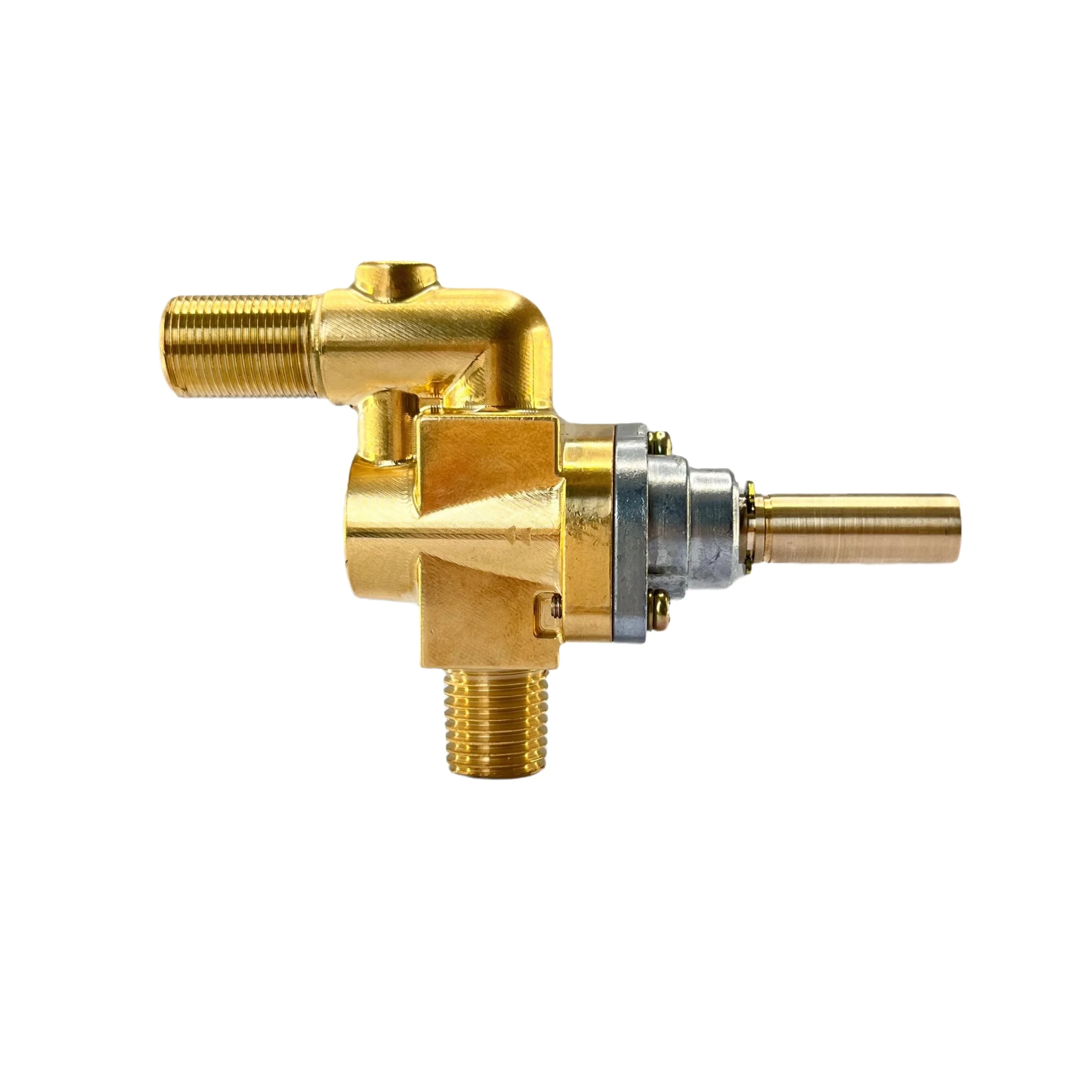 Lpg Stove Burner Parts Solenoid Valves Brass Gas Control Safety Valve