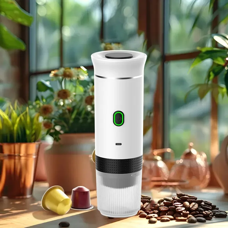 Portable Coffee Brewer Camping Cappuccino Maker Camping Coffee