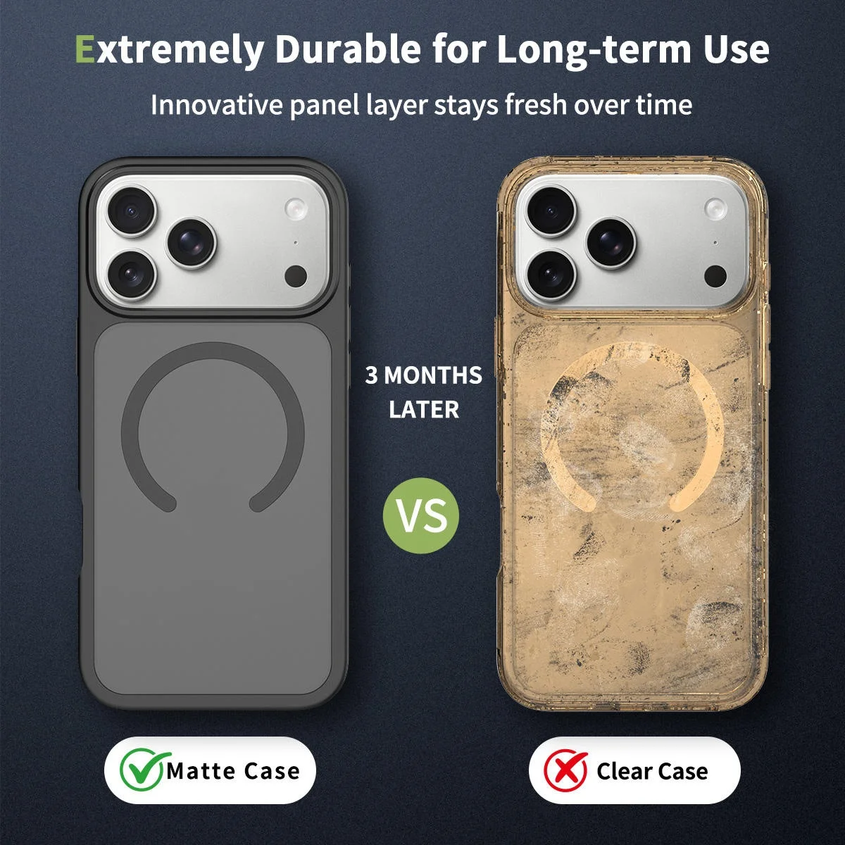 product laudtec magnetic mobile phone case matte iphone 17 pro max case skin feel shockproof cell phone case for iphone 15 pro max-6