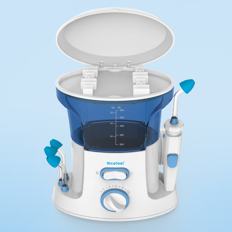 10 уровней давления воды нитью зубная щетка и носовой ирригатор для полости рта воды ирригатор 8 струи воды советы для каждого члена семьи 600 мл Электрический ирригатор носовой