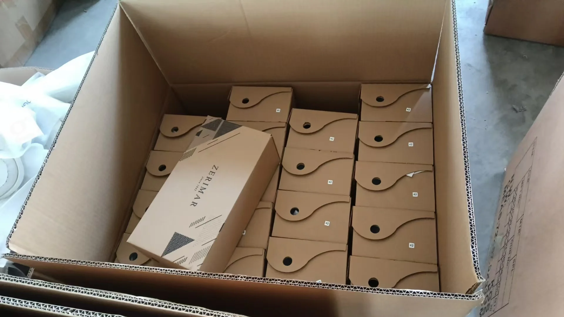 Packaging & shipping specifications