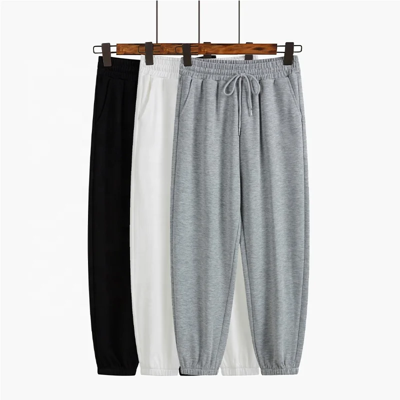 Pantalones De Jogging Informales Para Mujer,Pantalón De Chándal Blanco Y  Negro,Estampado Liso,Pista Personalizada - Buy Las Mujeres Pantalones De  Jogging,Blanco Pantalones De Chándal,De Pantalones Product on Alibaba.com