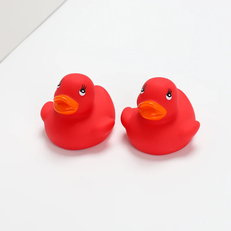 Promotional Eco Friendly 2 Inch Small Custom Rubber Duck With Logo Baby
