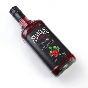 B2B Cross-Border Trade 15.5% Alcohol Cranberry Vodka Transparent Crystal Bottle 700ml Bulk Wholesale Customizable Corporate Gift