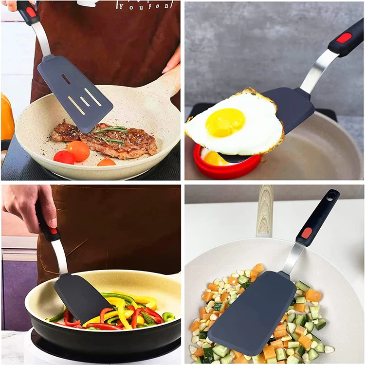 Silicone Kitchen Accessories Non-Stick Utensils Set 11 Pieces Kitchenware Cooking Tools aperçu 6