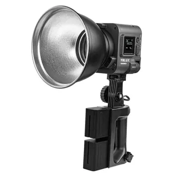 YONGNUO Video LED Light YNLUX100 100W 3200K-5600K Bowens Mount Handheld Outdoor LED Light With Handle Power Adapter