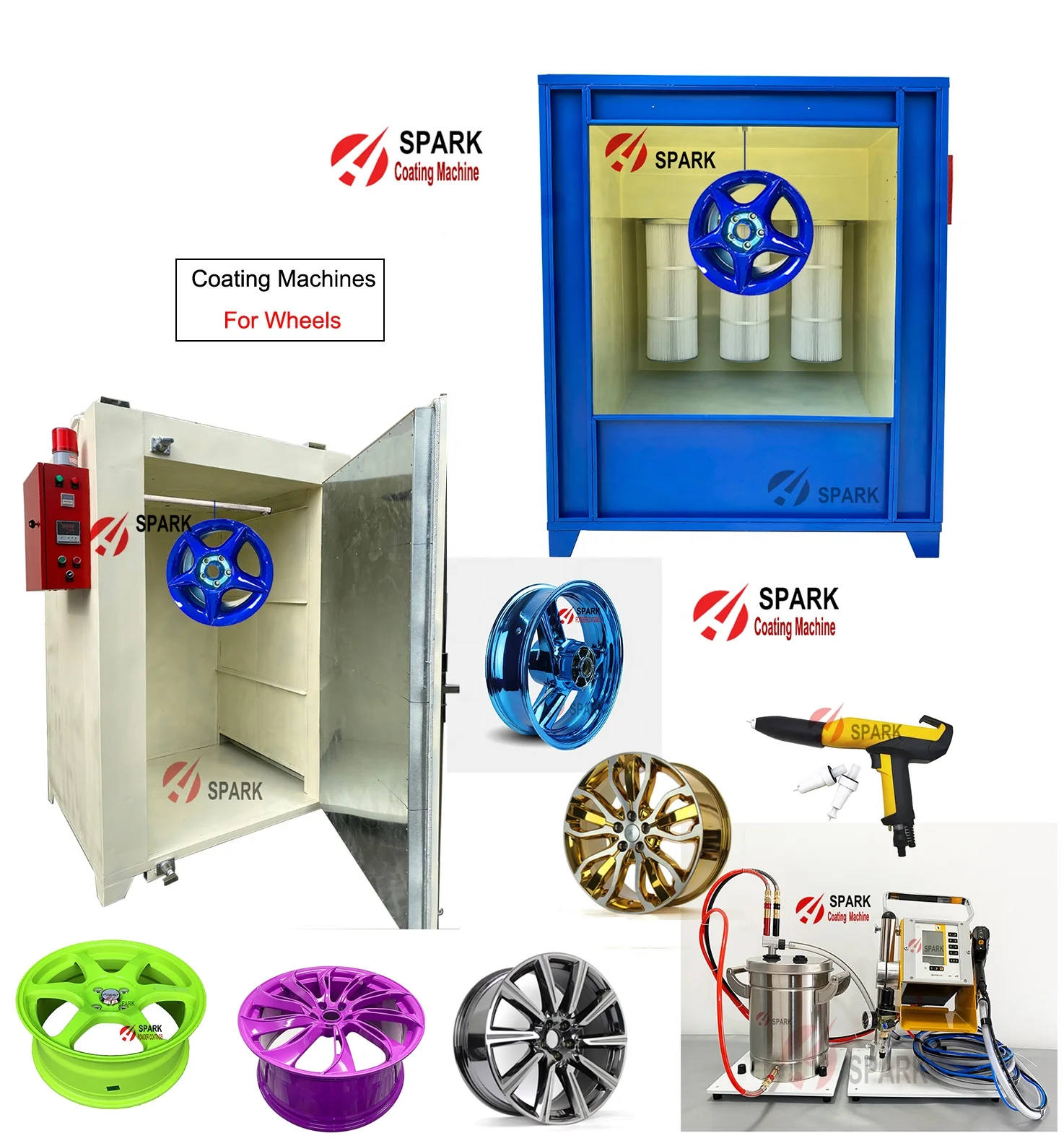5L Powder tank Lab Gun Electrostatic Powder Coatings Spray Gun Super  corona Gun OptFlex CG06