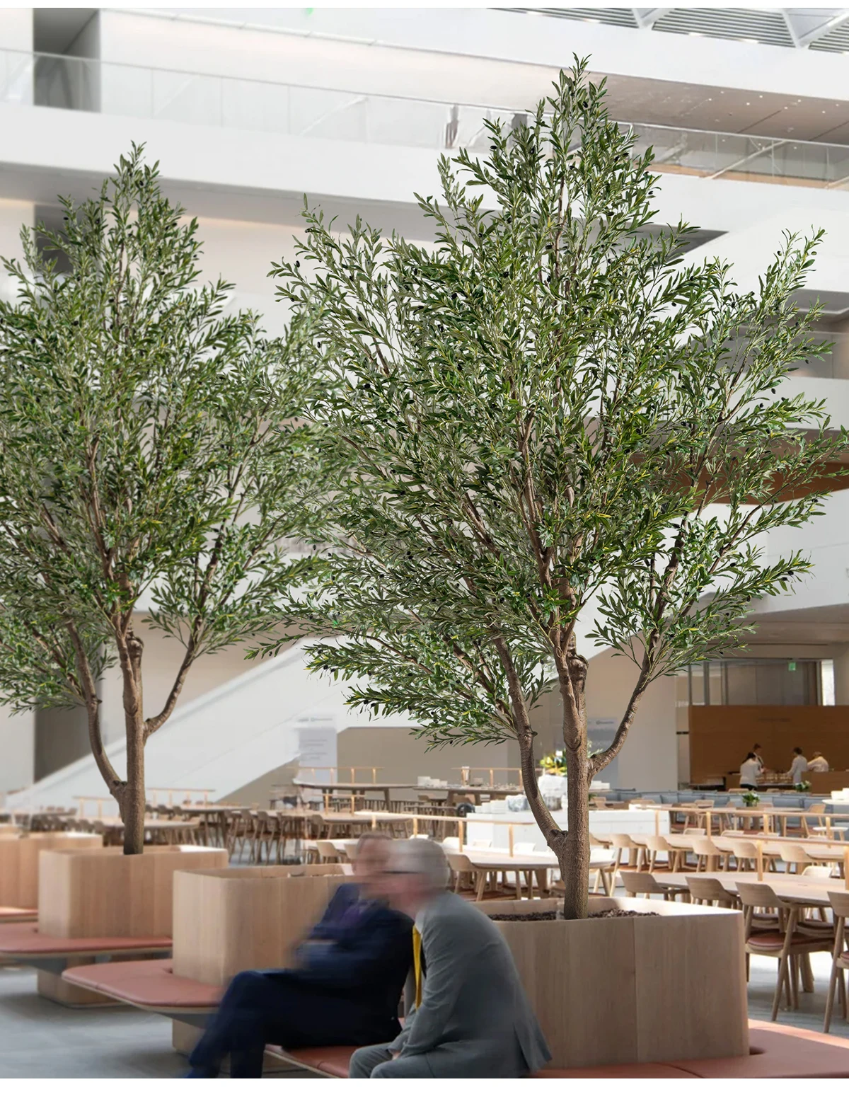 Large tall artificial olive tree faux realistic luxury indoor outdoor home decoration plants  christmas decorative olive tree manufacture