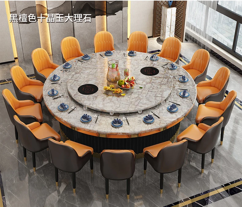 Concrete Dining Table Set Arrival 12 Seater Royal Round Marble New Home Furniture Dining Chair Modern 7 Days