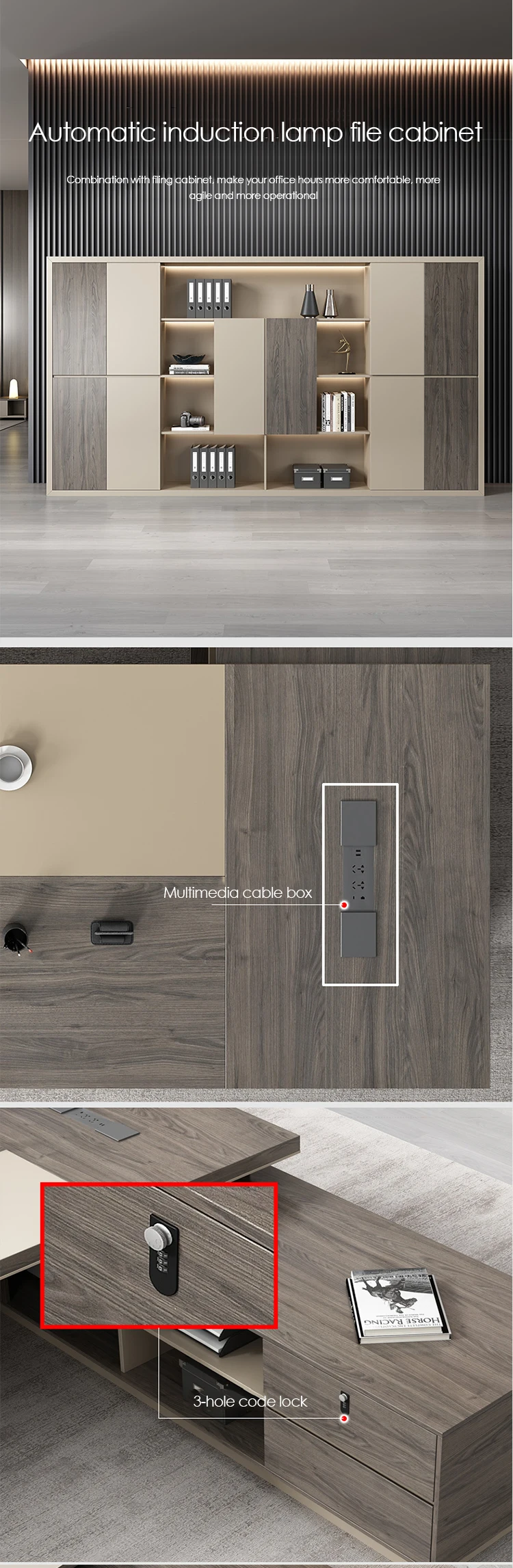 High End Luxury L Shape Ceo Boss Table MDF Wooden Executive Large Office Table Office Furniture Desk Table Office Desk Modern
